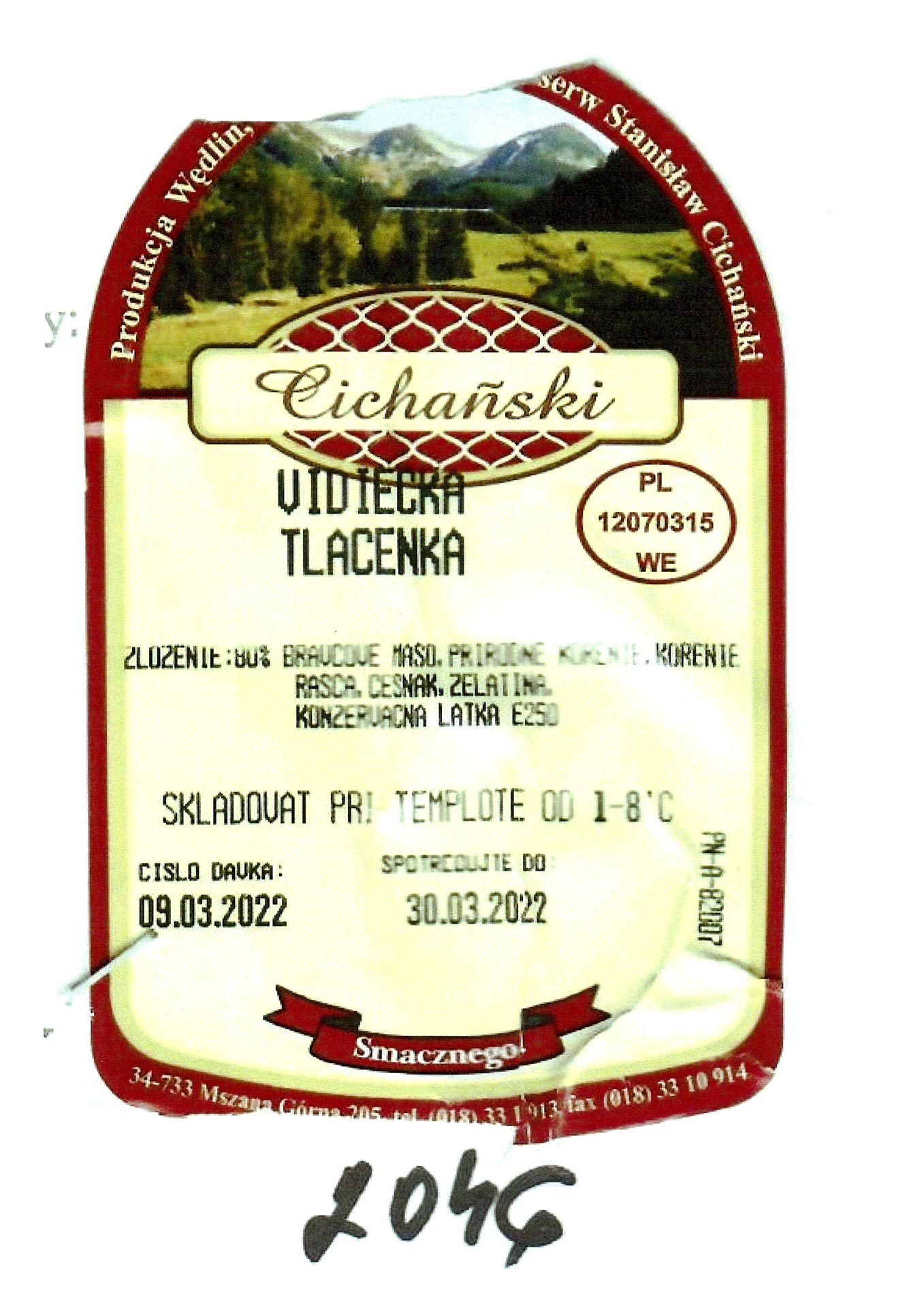 Vidiecka tlačenka