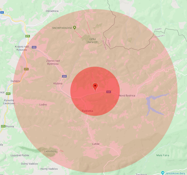 Potvrdený 4. výskyt aviárnej influenzy (AI)
v roku 2020 v Slovenskej republike