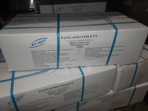 Mrazené Pangasius filety
