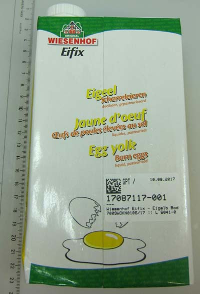 Wiesenhof Eifix - pasterizovaná vaječná zmes s prítomnosťou rezíduí fipronilu 1