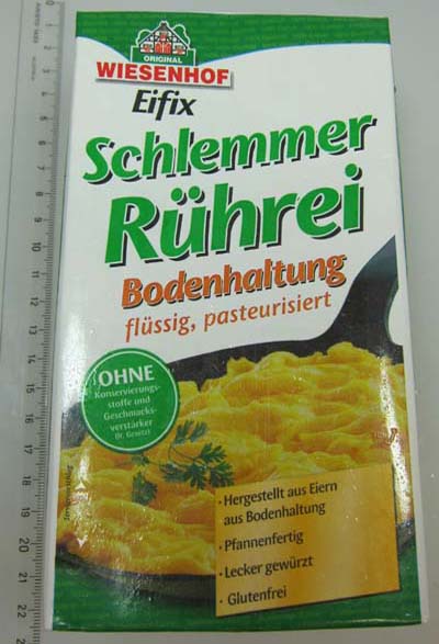 Wiesenhof Eifix - pasterizovaná vaječná zmes s prítomnosťou rezíduí fipronilu 2