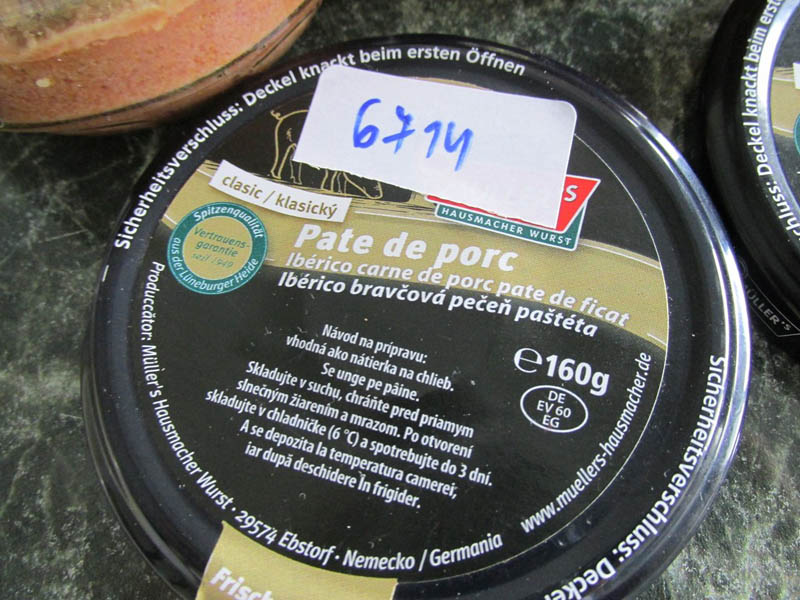 Ibérico bravčová pečeň paštéta Ibérico bravčová pečeň paštéta