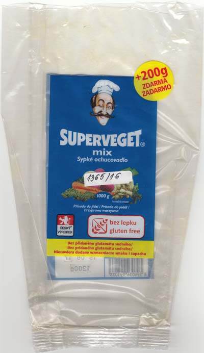 Superveget Mix sypké ochucovadlo Sekana